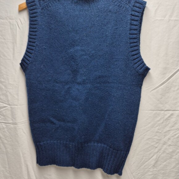 Situations Sweater Vest Navy Blue Medium - Picture 5 of 5